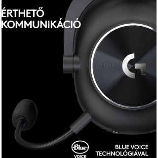 LOGITECH G PRO X2 LIGHTSPEED Vezeték Nélküli Gamer Headset - Fekete