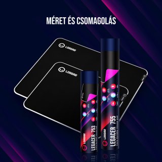 LORGAR Legacer 755 Gamer Egérpad - L