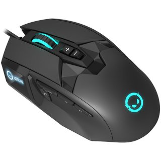 LORGAR Stricter 579 Gamer Egér - Fekete