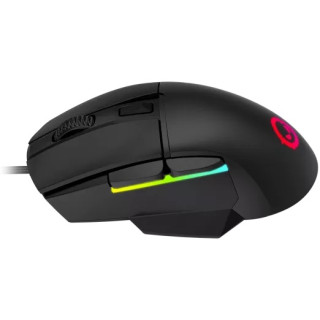 LORGAR Jetter 357 Gamer Egér - Fekete