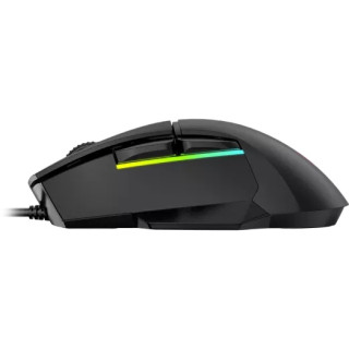 LORGAR Jetter 357 Gamer Egér - Fekete