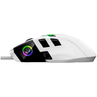 LORGAR MSP80 Gamer Egér - Fehér