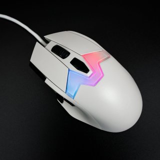 LORGAR MSP80 Gamer Egér - Fehér