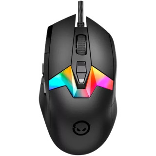 LORGAR MSP80 Gamer Egér - Fekete