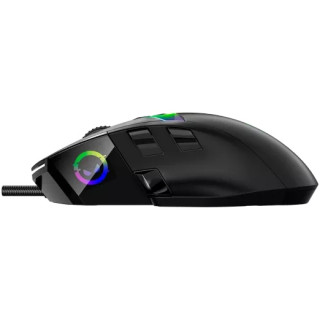 LORGAR MSP80 Gamer Egér - Fekete