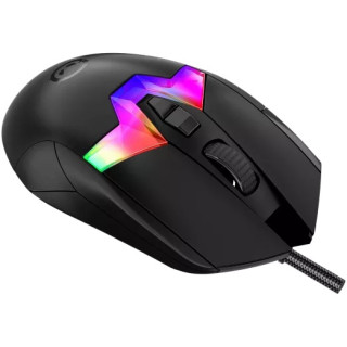 LORGAR MSP80 Gamer Egér - Fekete