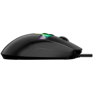 LORGAR MSP80 Gamer Egér - Fekete