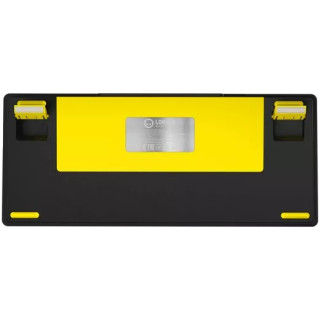 LORGAR KBP7075W Vezeték Nélküli Mechanikus Gamer Billentyűzet - Fekete/Sárga (Angol Kiosztás)