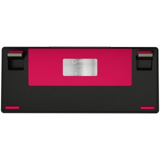 LORGAR KBP7075W Vezeték Nélküli Mechanikus Gamer Billentyűzet - Fekete/Piros (Angol Kiosztás)