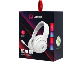 LORGAR Noah 101 Gamer Headset - Fehér