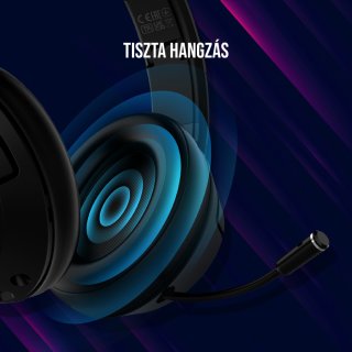 LORGAR Noah 101 3,5 mm-es Gamer Headset - Fehér