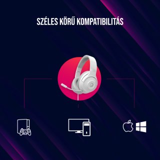 LORGAR Noah 101 3,5 mm-es Gamer Headset - Fekete