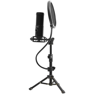 LORGAR Voicer 721 Gamer Mikrofon - Fekete