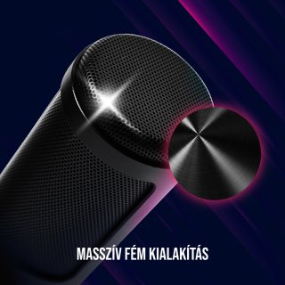 LORGAR Voicer 721 Gamer Mikrofon - Fekete