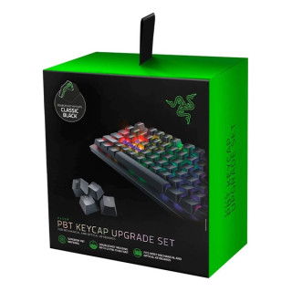Razer PBT Billentyűsapka Szett - Fekete - US/UK
