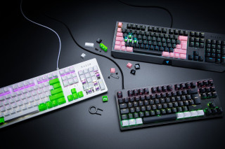Razer PBT Billentyűsapka Szett - Fekete - US/UK