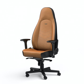 Noblechairs ICON Real Leather Cognac/Black Gaming Szék