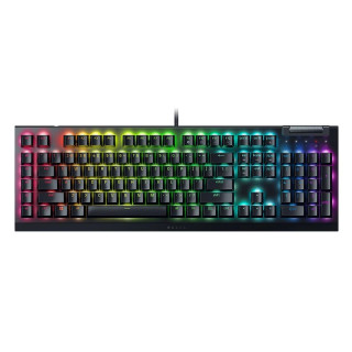 Razer BlackWidow V4 X (Green Switch) Mechanikus Gamer Billentyűzet - Fekete (Angol Kiosztás)