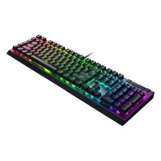 Razer BlackWidow V4 X (Green Switch) Mechanikus Gamer Billentyűzet - Fekete (Angol Kiosztás)