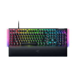 Razer BlackWidow V4 (Green Switch) Mechanikus Gamer Billentyűzet - Fekete (Angol Kiosztás)