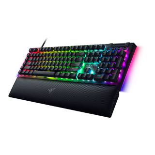 Razer BlackWidow V4 (Green Switch) Mechanikus Gamer Billentyűzet - Fekete (Angol Kiosztás)
