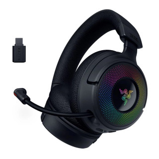Razer Kraken V4 - Vezeték Nélküli Gamer Headset - Fekete