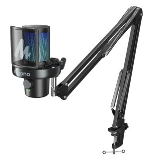 MAONO DM40 Pro S USB Vezeték Nélküli Streamer/Gamer Mikrofon Kit RGB