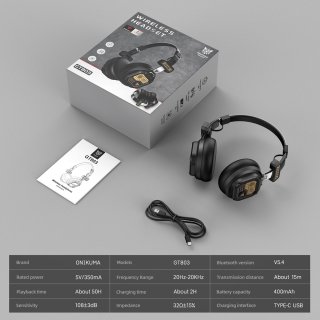 Onikuma GT803 Vezeték Nélküli Bluetooth Gamer Headset