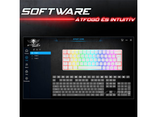 Spirit of Gamer XPERT K200 - Vezeték Nélküli Mechanikus Gamer Billentyűzet - Magyar Kiosztás!