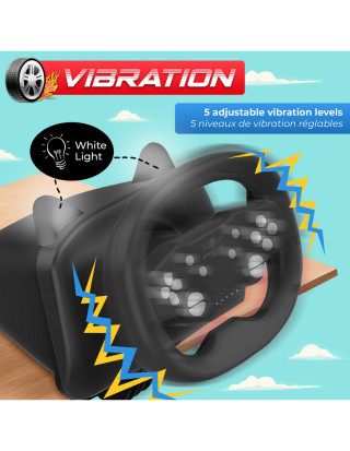 Spirit of Gamer RACE WHEEL PRO AIR - Gamer Kormány - Fekete