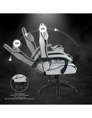 Spirit of Gamer ARENA Light Grey - Gamer Szék - Világos-Szürke