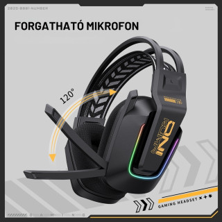 Onikuma GT828 4-Mode Vezeték Nélküli Gamer Headset