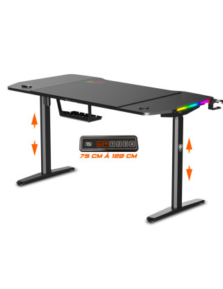 Spirit of Gamer Headquarter 900 - Gamer Asztal - 140 x 70 cm