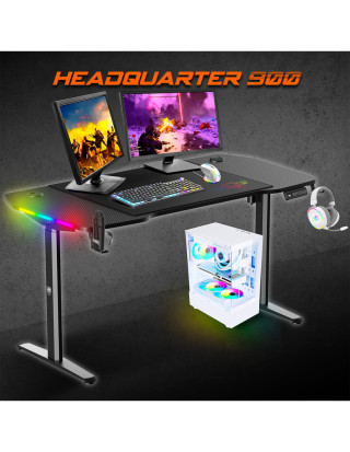 Spirit of Gamer Headquarter 900 - Gamer Asztal - 140 x 70 cm