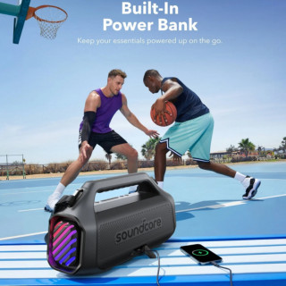 Anker Soundcore Boom 2 Plus - Hordozható Bluetooth Hangszóró - Fekete