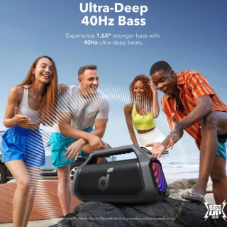 Anker Soundcore Boom 2 Plus - Hordozható Bluetooth Hangszóró - Fekete