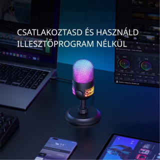 Onikuma M930 Streamer/Gamer Mikrofon RGB