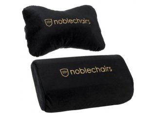 Noblechairs CUSHION Set Black/Gold Gamer Szék Párnaszett