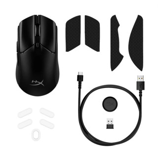 HYPERX Pulsefire Haste 2 Mini - Vezeték Nélküli Gamer Egér - Fekete