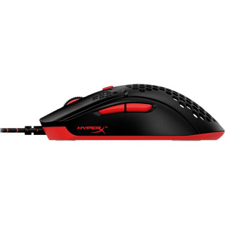 HYPERX Pulsefire Haste - Gamer Egér - Fekete/Piros