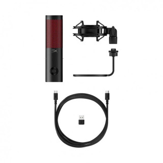 HYPERX QuadCast 2 - Gamer/Streamer Mikrofon - Fekete
