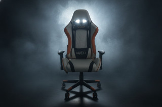 BANDIT Blaze Gamer szék Fehér/Narancs/Fekete