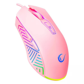 Rampage SMX-G68 SPEAR - Gamer Egér - Pink