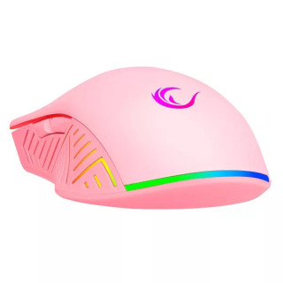 Rampage SMX-G68 SPEAR - Gamer Egér - Pink