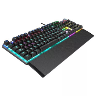 Rampage KB-R28 BLADE PLUS - Blue Switch - Mechanikus Gamer Billentyűzet (Magyar Kiosztás)