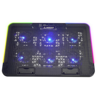 Rampage SIXPOWER R9 - Laptop/Notebook Hűtőpad - 15,6"-ig