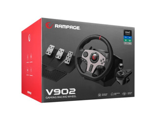 Rampage V902 - Gamer Kormány + Pedál + Váltókar