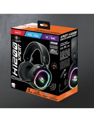 Spirit of Gamer MIC-XH1200 - Vezeték Nélküli Gamer Headset - Fekete