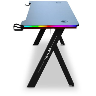 The G-Lab K-DESK SULFUR - Gamer Asztal - 120x60cm - Fekete