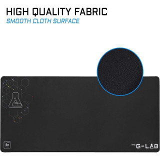 The G-Lab PAD SELENIUM - Gamer Egérpad XXL - Fekete